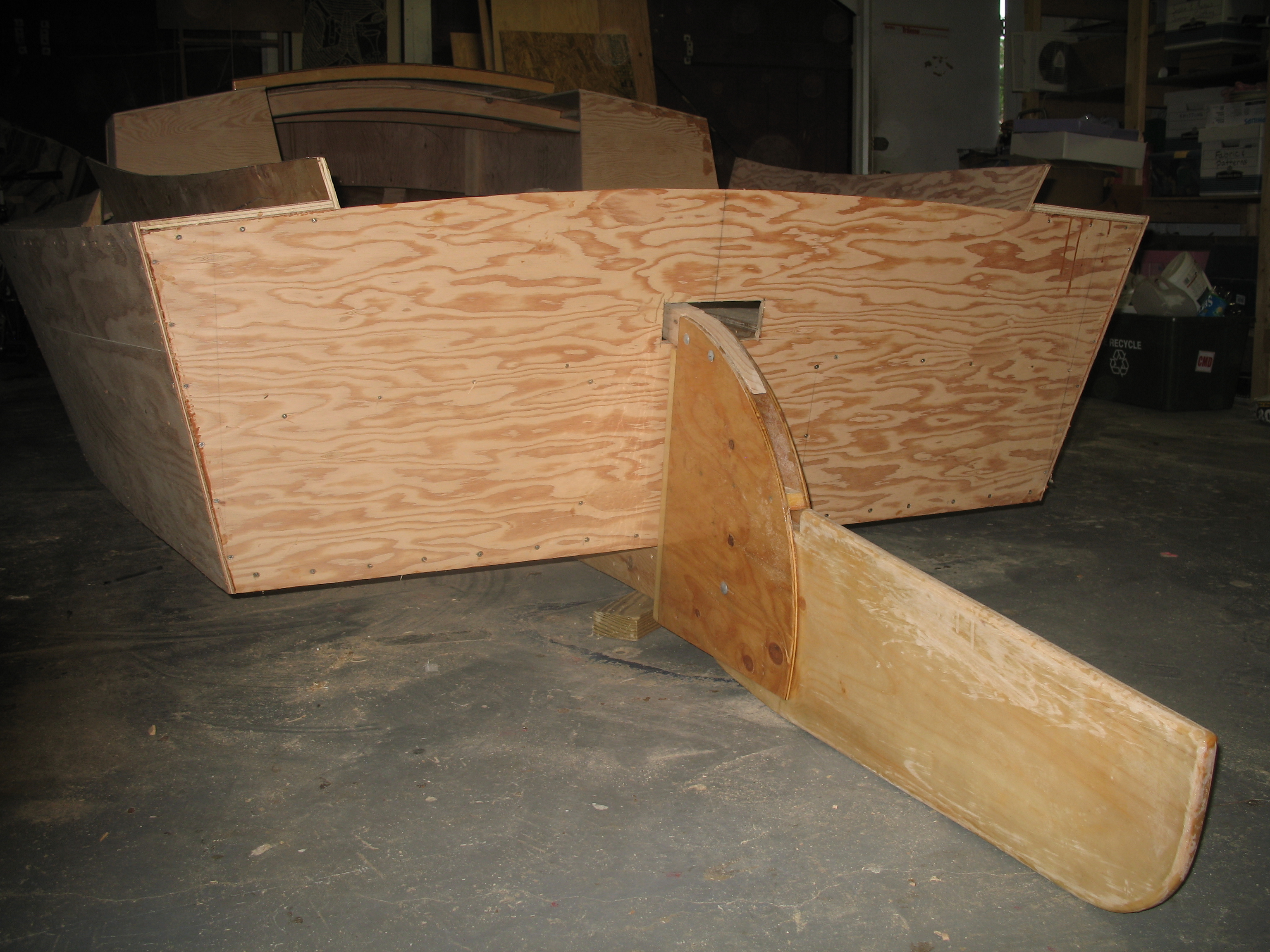 build a rudder box for the viola 14 sailing canoe and